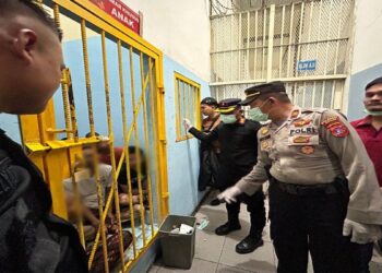 Kamar Napi Rutan Padang Dirazia, Petugas Temukan Benda Terlarang