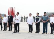 Prabowo Dampingi Jokowi Lepas 51,5 Ton Bantuan Kemanusiaan untuk Palestina