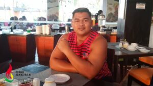 Rafika Putra atlet lontar martil Sumbar di Porwil XI Sumatera. (dok. istimewa)