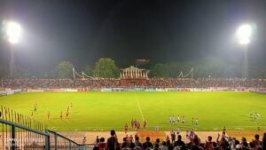 Semen Padang FC vs PSPS Riau di GHAS. (dok. Radarsumbar.com)