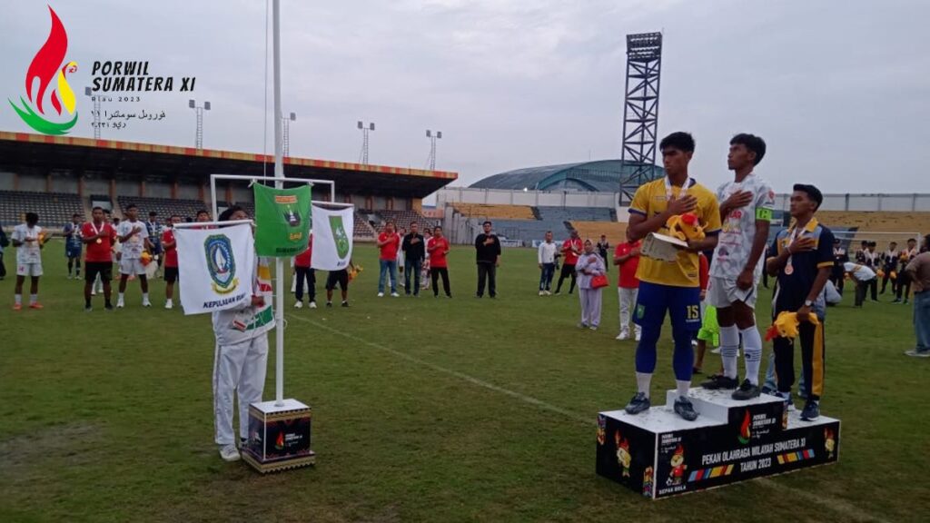 Sumbar raih emas cabor sepakbola di Porwil XI. (dok. istimewa)