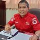Legenda Semen Padang FC Afdal Yusra yang kini menjadi staf di perusahaan. (dok. Humas)