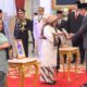 Presiden Jokowi pada Penganugerahan Gelar Pahlawan Nasional Tahun 2023, di Istana Negara, Jakarta, Jumat (10/11/2023). (Humas Setkab/Agung)