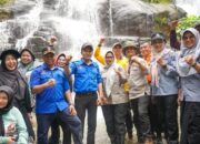 Gali Potensi Objek Wisata Padang, Wawako Ekos Albar Kunjungi Air Terjun Sarasah