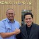 Anggota Komisi VI DPR RI dari Fraksi Partai Gerindra asal Sumbar, H Andre Rosiade (kiri) dan Menteri BUMN, Erick Thohir. (Foto: Dok. Tim AR)