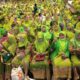 Pengurus Cabang Muslimat NU Kabupaten Dharmasraya mengikuti Harlah Muslimat NU ke-78 tahun di Jakarta. (Foto: Dok. Istimewa)