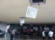 Lantai Satu Semen Padang Hospital Rusak Parah akibat Ledakan