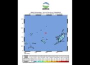 Gempa M 5,6 Guncang Laut Banda Maluku Tengah, BMKG: Tidak Berpotensi Tsunami