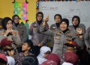 Polresta Bukittinggi Pulihkan Gangguan Psikologis Anak Sekolah Terdampak Erupsi Marapi