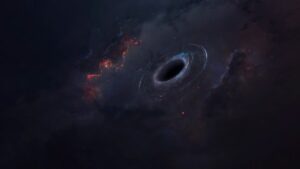 ilustrasi lubang hitam. (dok. iStocks)