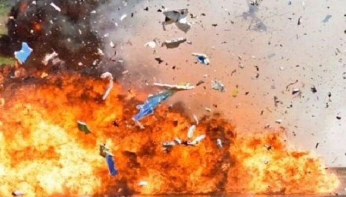 Ledakan Pipa Gas di Inhil Riau, 10 Orang Luka dan Sejumlah Kendaraan Terbakar