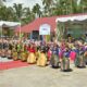 Penampilan seni di SMAN 1 Padang Gelugur, Kabupaten Pasaman pada Rabu (7/2/2024) siang. (Foto: Dok. Adpim)
