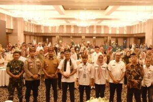 Wali Kota Padang, Hendri Septa membuka Musrenbang Kecamatan Koto Tangah pada Rabu (28/2/2024) pagi. (Foto: Dok. Prokopim)