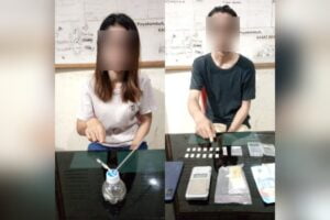 Pasangan kekasih ini ditangkap Polres Payakumbuh karena diduga kuat terlibat penyalahgunaan narkotika. (Foto: Dok. Satres Narkoba)