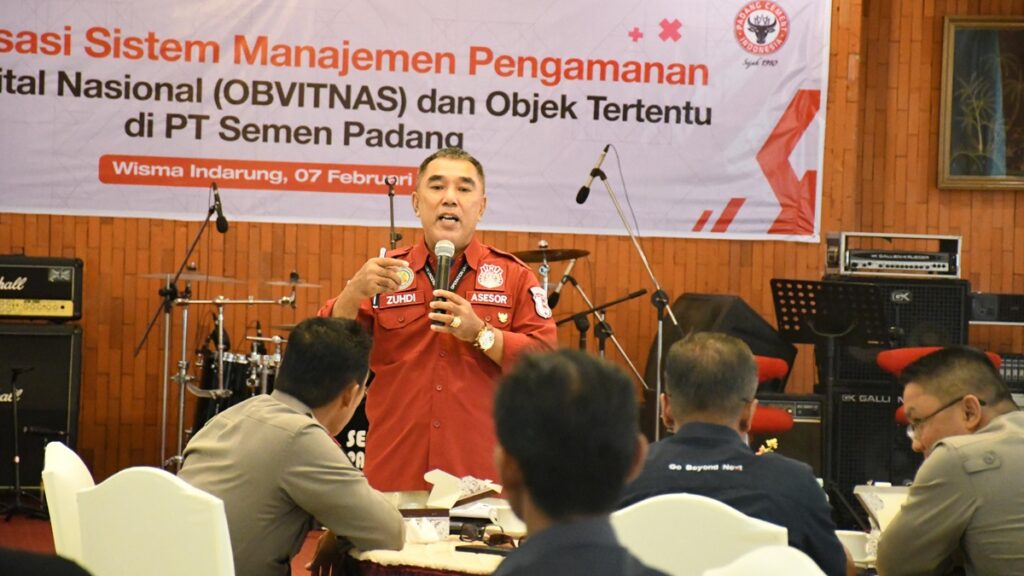 Auditor Sistem Manajemen Pengamanan Profesional Kombes Pol (Purn) Drs. Zuhdi B. Abrasuli. (dok. Humas)