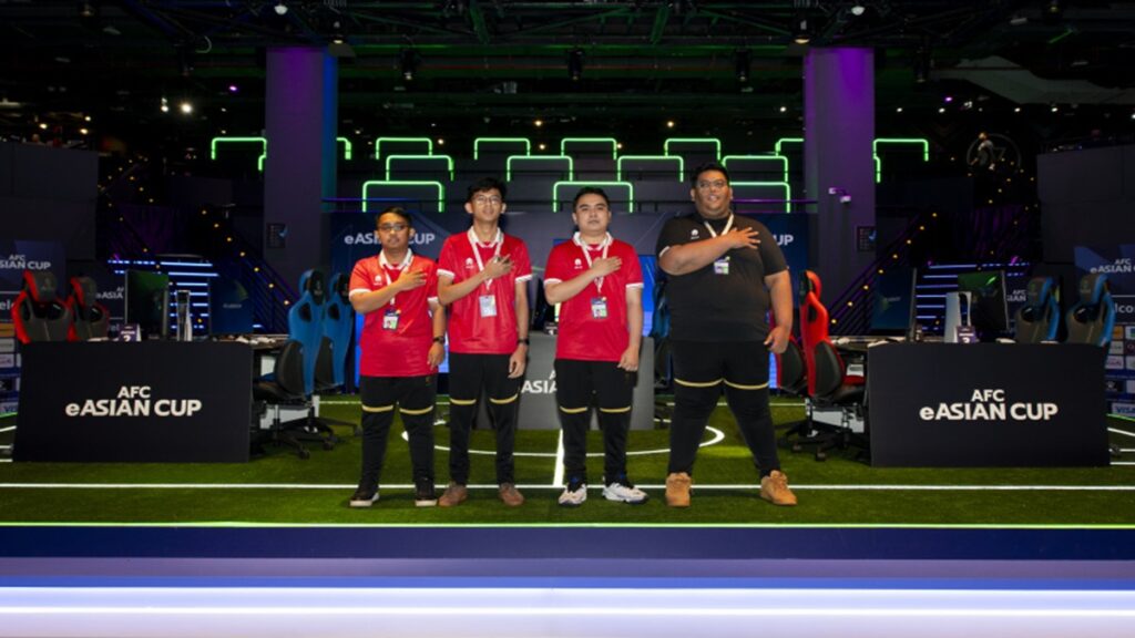 Tim eSports Timnas Indonesia lolos ke 16 besar AFC eAsian Cup 2023. (dok. PSSI)