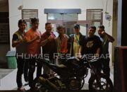 Apes! Maling Motor di Pasbar Ini Diciduk saat Jual Hasil Curian