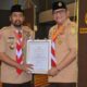 Penghargaan Tergiat II dari Kwarda Pramuka Sumbar kepada Kwarcab Kota Padang. (Foto: Dok. Prokopim)