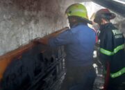 Rumah Warga Ranah Parak Rumbio Padang Nyaris Hangus Terbakar