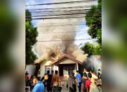 Jelang Berbuka, Rumah Warga Lubuk Buaya Padang Hangus Terbakar