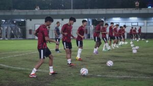 Latihan pemain Timnas U-20 di Jakarta. (dok. PSSI)