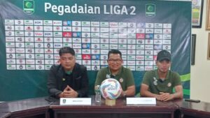 Prematch press conference laga Semen Padang FC vs PSBS Biak. (dok. Radarsumbar)