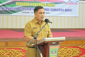 Kepala Badan Kepegawaian Daerah (BKD) Sumatera Barat (Sumbar), Ahmad Zakri. (Foto: Dok. Adpim)