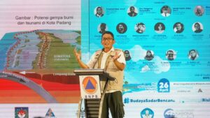 Wali Kota Hendri Septa mengatakan, pengurangan risiko bencana ini menjadi atensi Pemko Padang. (Foto: Dok. Prokopim)