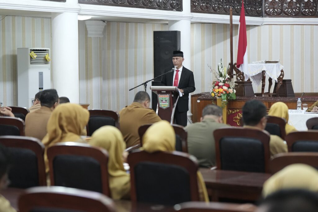 16 Organisasi Perangkat Daerah (OPD) di lingkup Pemerintah Provinsi (Pemprov) Sumatera Barat (Sumbar) meraih predikat A dalam penilaian SAKIP 2024. (Foto: Dok. Adpim)