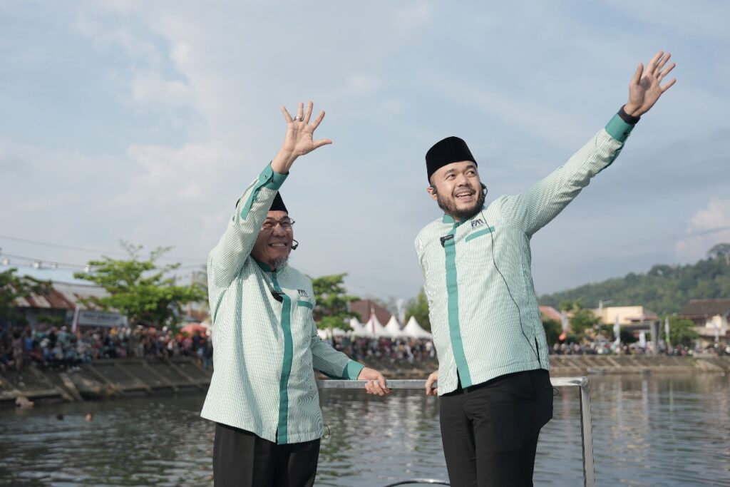 Pasangan Calon Wali Kota (Cawako) dan Calon Wakil Wali Kota (Cawawako), Fadly Amran-Maigus Nasir. (Foto: Dok. Tim FA)