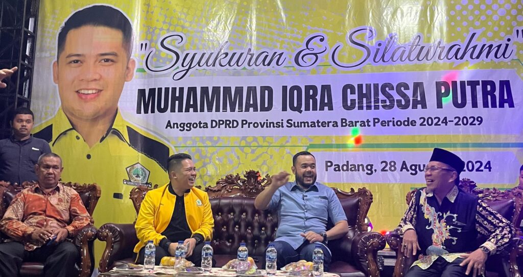 Anggota DPRD Sumbar periode 2024-2029 mengajak seluruh pendukungnya untuk bersatu padu dan memberikan dukungan penuh kepada pasangan Fadly Amran-Maigus Nasir yang diusung Partai Golkar di Pilkada Padang 2024. (Foto: Dok. Tim FA)