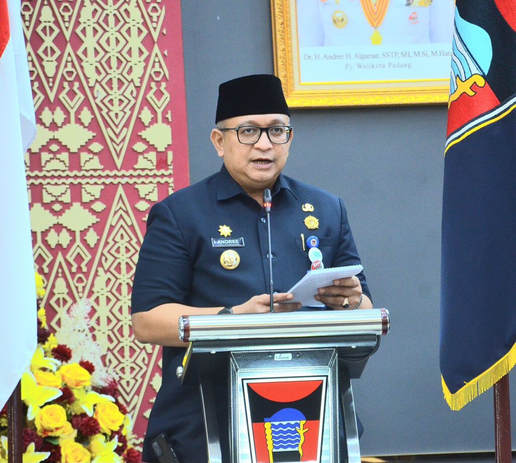 Penjabat Wali Kota (Pj Wako) Padang, Andree Harmadi Algamar. (Foto: Dok. Prokopim)