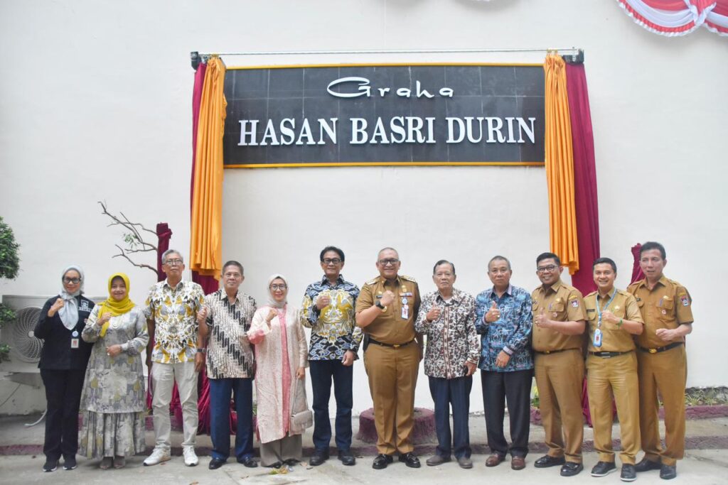 Peresmian Graha Hasan Basri Durin di Eks Gedung DPRD Kota Padang, Selasa (6/8/2024) sore. (Foto: Dok. Prokopim)