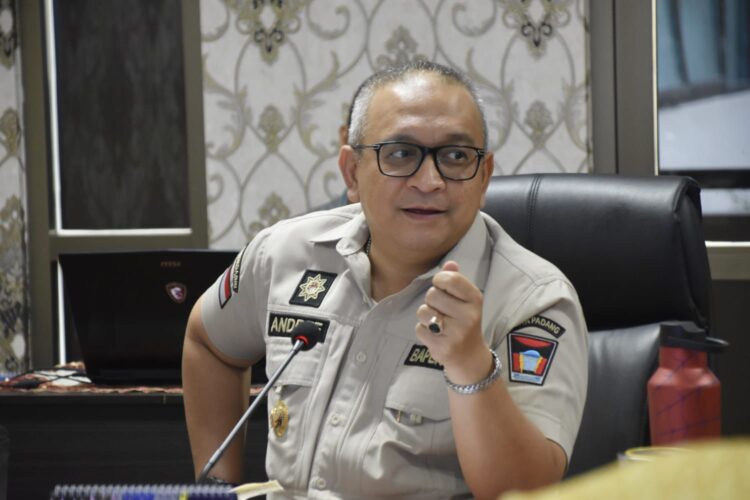 Penjabat Wali Kota (Pj Wako) Padang, Andree Harmadi Algamar. (Foto: Dok. Prokopim)