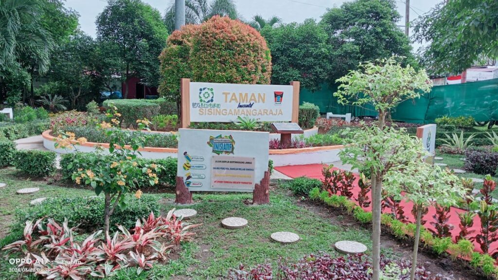 Taman Sisingamangaraja BPJS Kesehatan Padang. (dok. Radarsumbar)