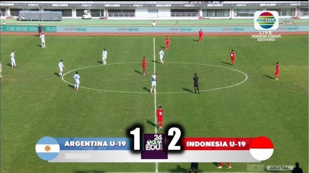 Timnas U-20 vs Argentina. (dok. istimewa)