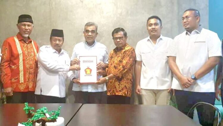 Partai Gerindra usung AWR-Martias Wanto di Pilkada Agam 2024. (Foto: Dok. Istimewa)