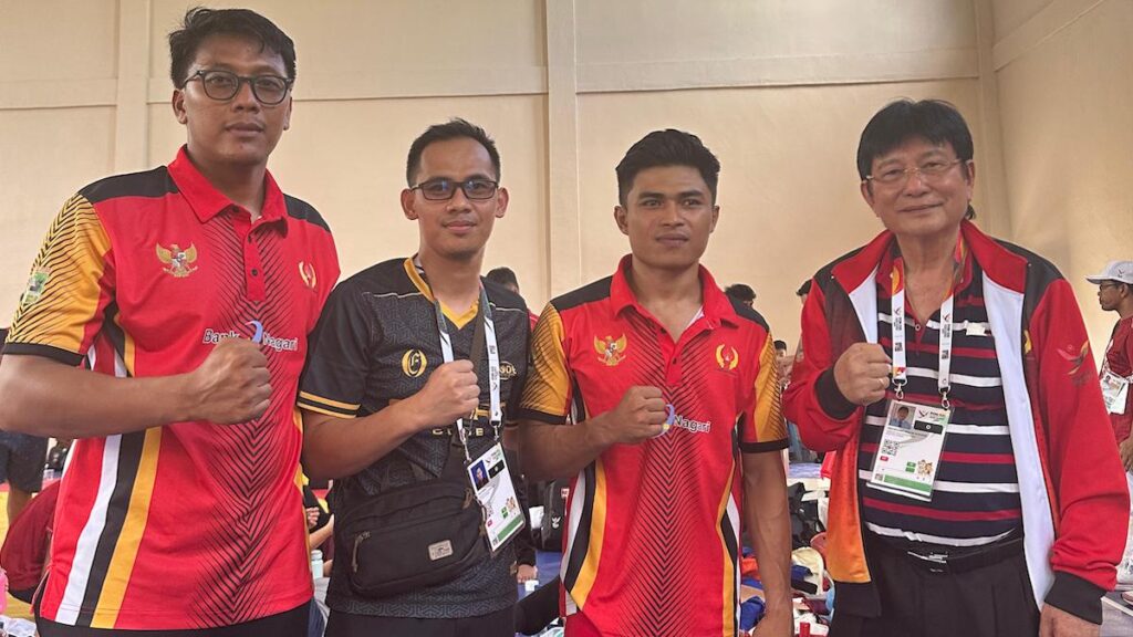 Cabor Sambo persembahkan medali perak untuk Sumbar di PON XXI. (dok. istimewa)