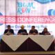 Konferensi Pers penyelenggaraan BOM Run 2024 yang digelar oleh Ikasmantri, Minggu (1/9/2024) siang. (Foto: Dok. Istimewa)