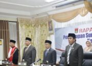 Ketua DPRD Bukittinggi Dilantik, Pemko Berharap Sinergitas Pembangunan makin Kuat