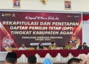 KPU Agam Tetapkan DPT Pilkada 2024, Segini Jumlahnya