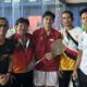 Pebulutangkis Sumbar M. Ridwan melaju ke babak 8 besar cabor badminton PON XXI. (dok. istimewa)