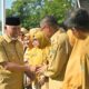 Mahyeldi pamit dengan jajaran OPD di Pemprov Sumbar. (dok. istimewa)