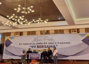 25 Tahun Berpisah, Alumni 99 SMU 4 Padang Gelar Reuni Perak