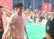 Pebulutangkis Sumbar, M Yusuf Melangkah ke Babak 16 Besar PON XXI