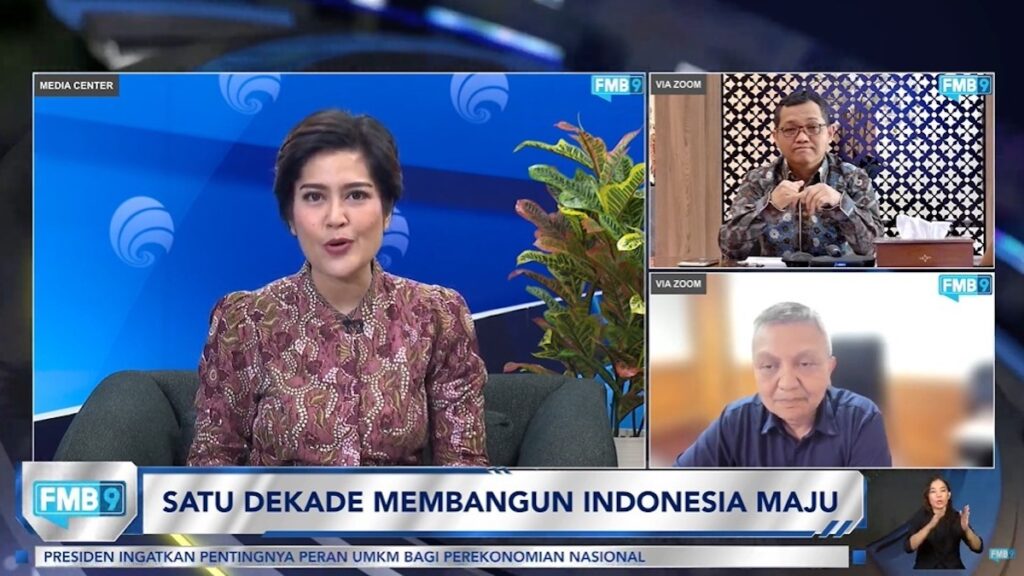 Dialog FMB9 terkait satu dekade membangun Indonesia maju. (dok. istimewa)