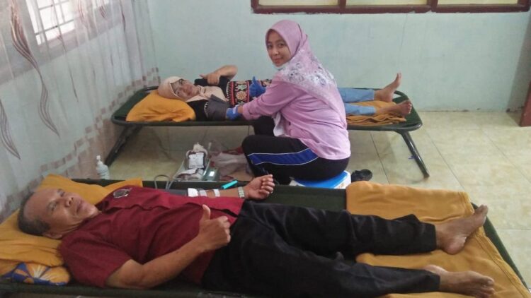 Donor darah di Lubuk Kilangan. (dok. istimewa)