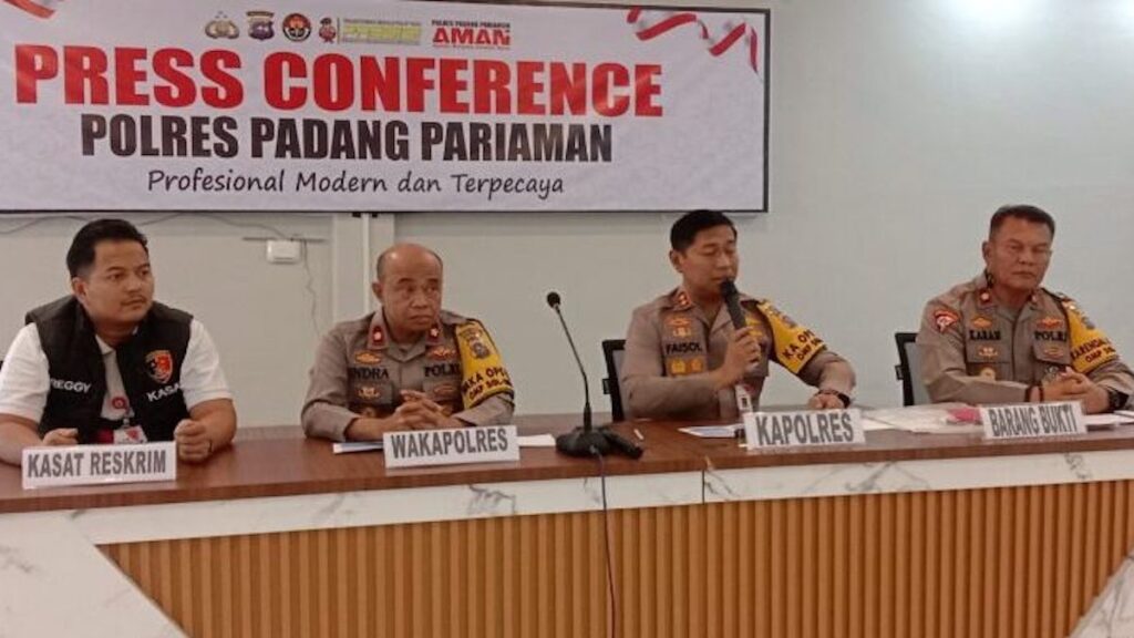 Press conference lanjutan kasus Nia penjual gorengan. (dok. istimewa)