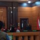 Sidang pembacaan pledoi kasus penggelapan di PN Padang. (dok. istimewa)