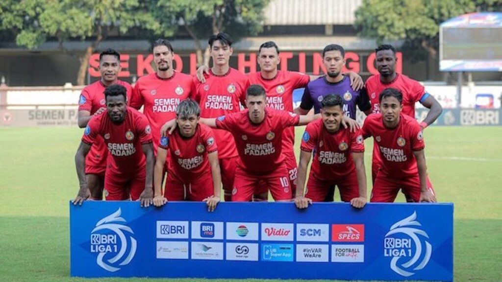 Skuat Semen Padang FC di BRI Liga 1 2024/2025. (dok. Bola.net)